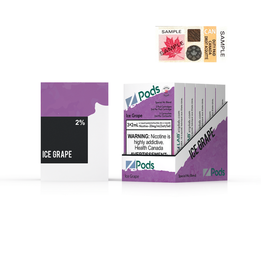 Zpods Ice Grape 20mg/mL
