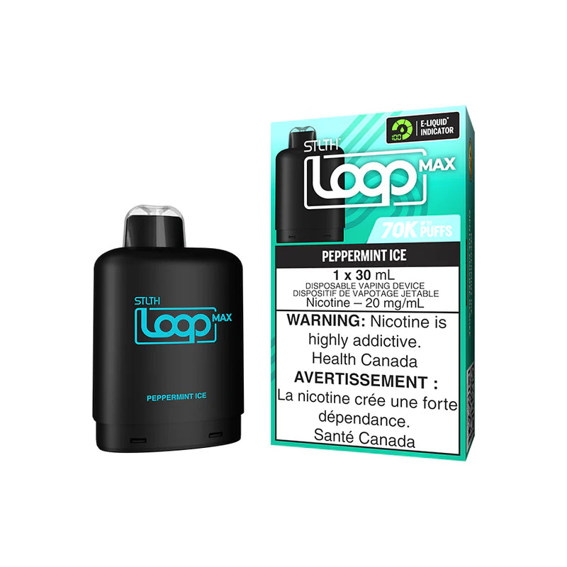 Stlth Loop Pod Max 70k Peppermint Ice 20mg (Provincial)