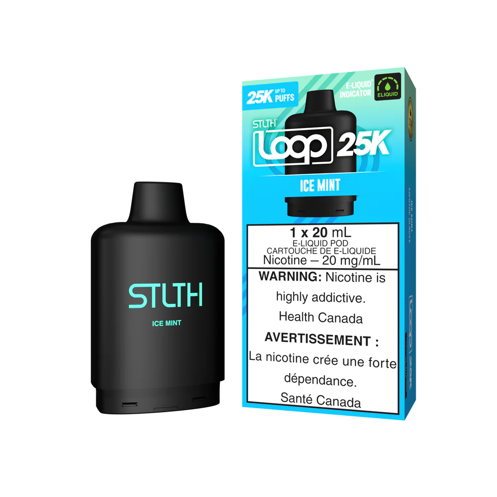 Stlth Loop Pod 25k Ice Mint 20mg (Provincial)