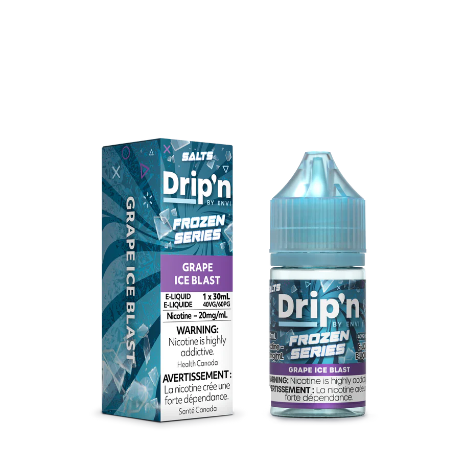 Drip’n Frozen Series e-liquid Grape Ice 20mg/mL-30mL (Provincial)