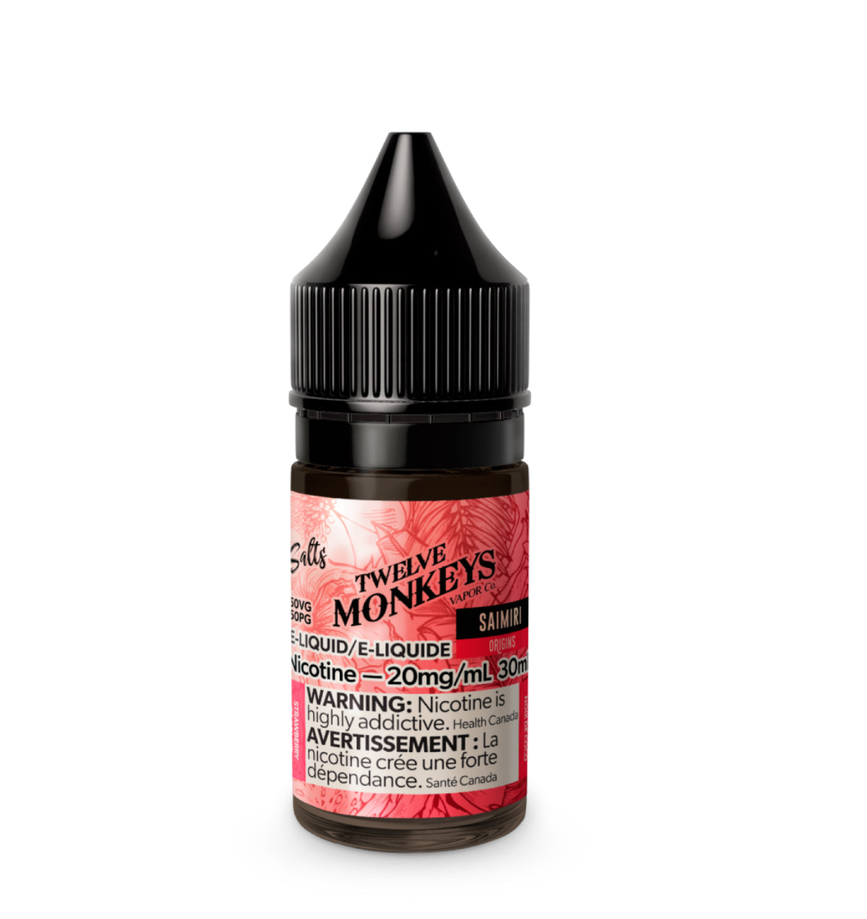 Twelve monkeys e-liquid Saimiri 10mg/mL-30mL(Provincial)