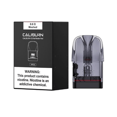 Caliburn G3 0.6ohm pods-4PK