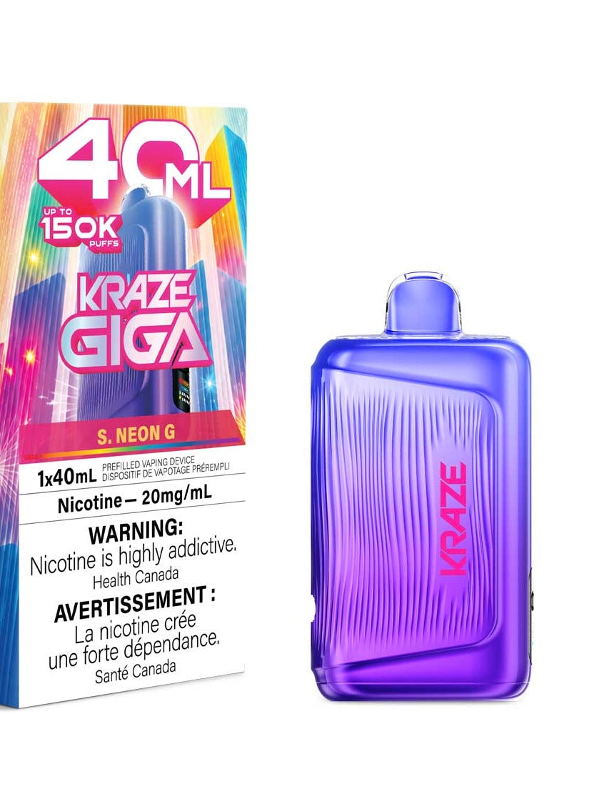 Kraze Giga 150k S. Neon G 20mg/mL (Provincial)