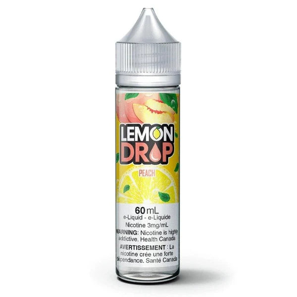 Lemon drop e-liquid Peach 0mg/mL-60mL (Provincial)