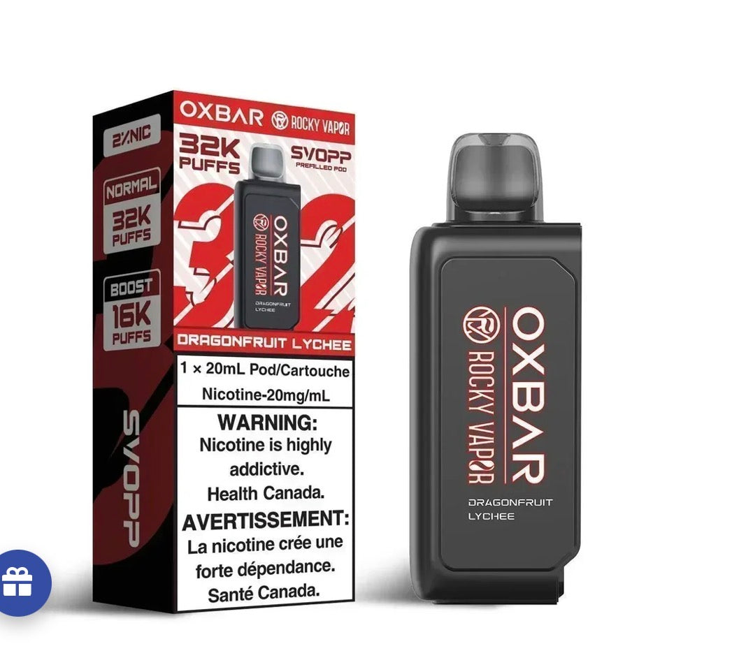 Oxbar SVOPP Dragonfruit Lychee 32k 20mg/ml pod (Provincial)