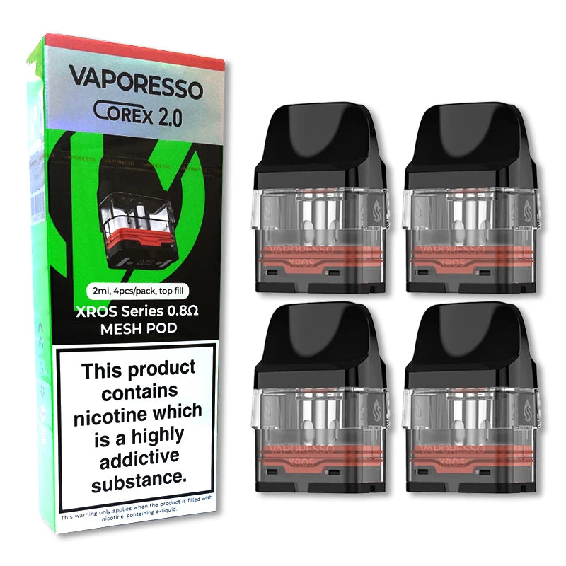 Vaporesso XROS COREX 2.0 mesh Pods 0.8ohms (2mL)