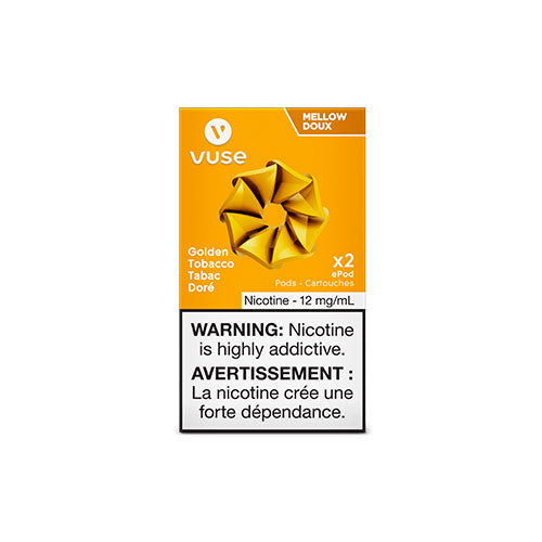 Vuse epod Golden Tobacco 12mg/ml x2 (Provincial)