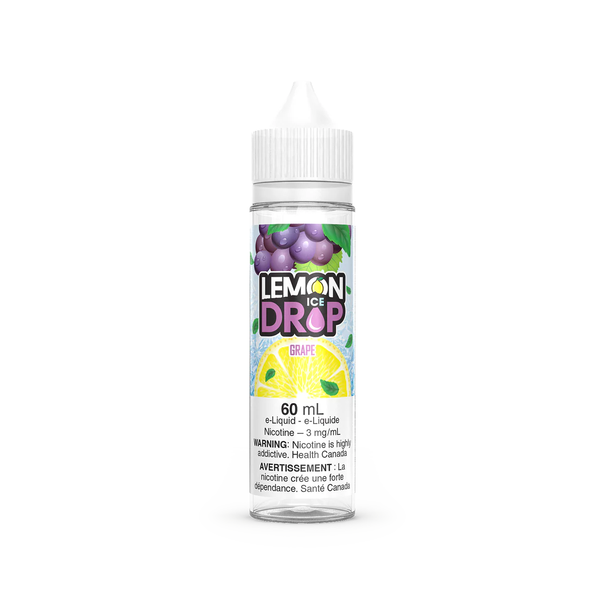 Lemon drop ice e-liquid Grape 6mg/mL-60mL (Provincial)