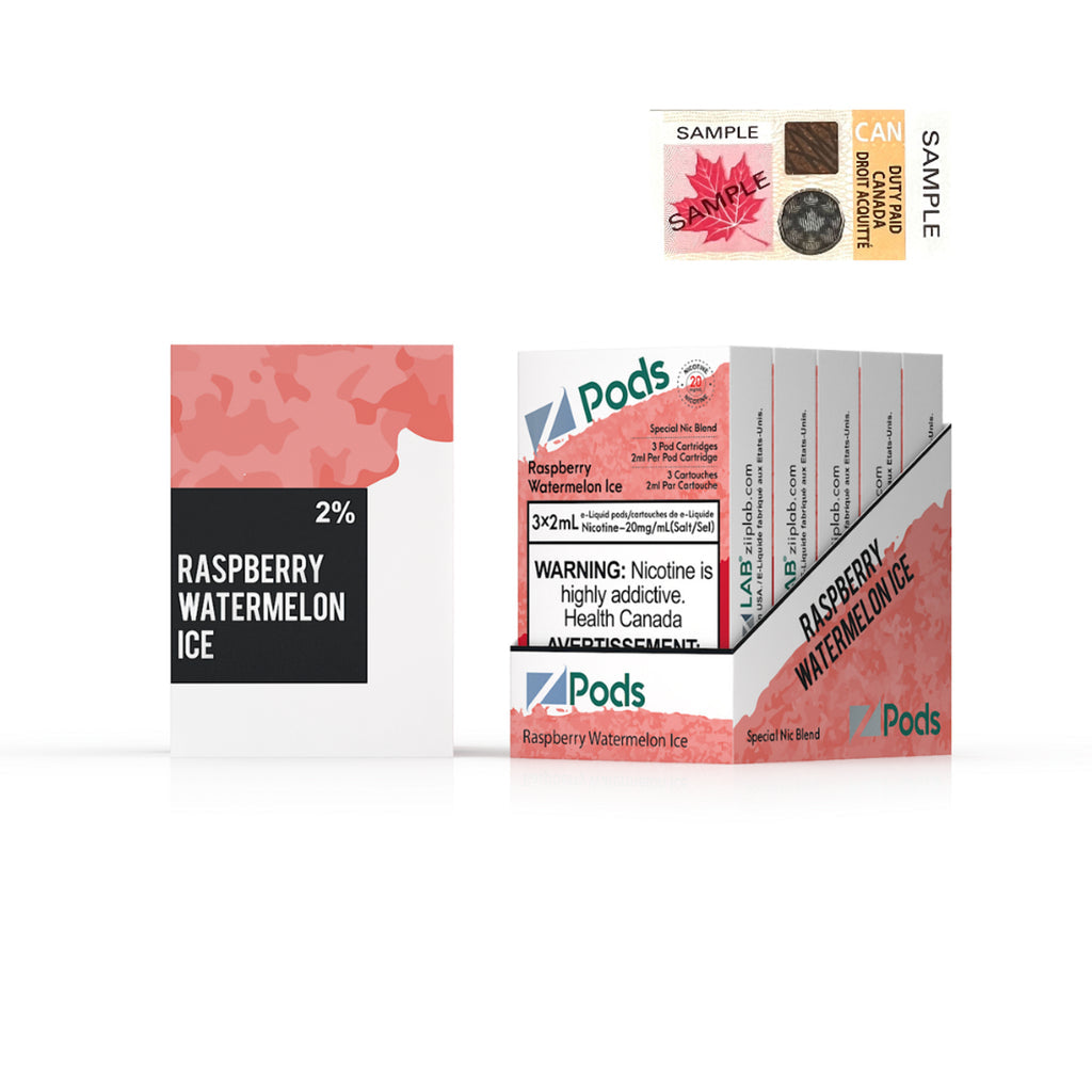 Zpods Raspberry Watermelon Ice 20mg/mL