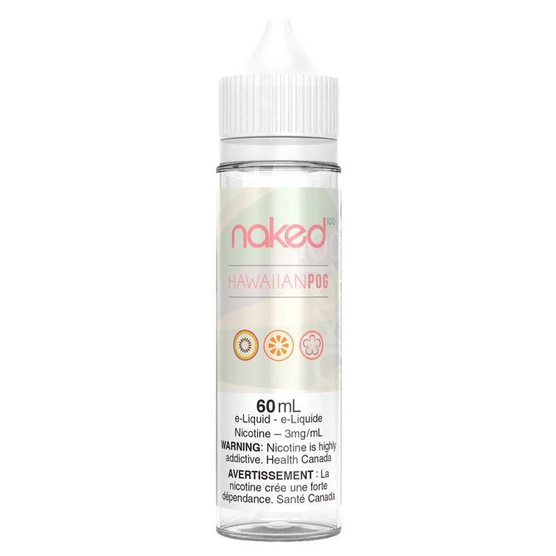 Naked 100 e-liquid Hawaiian Pog 3mg/mL-60mL (Provincial)