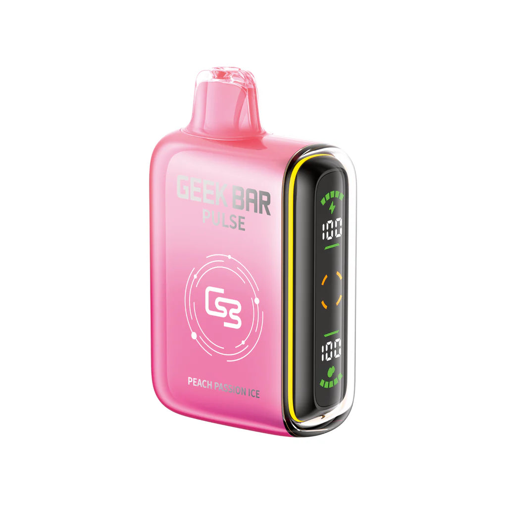 Geek Bar Pulse 9000 Peach Passion Ice 20mg/mL disposable ( Provincial)