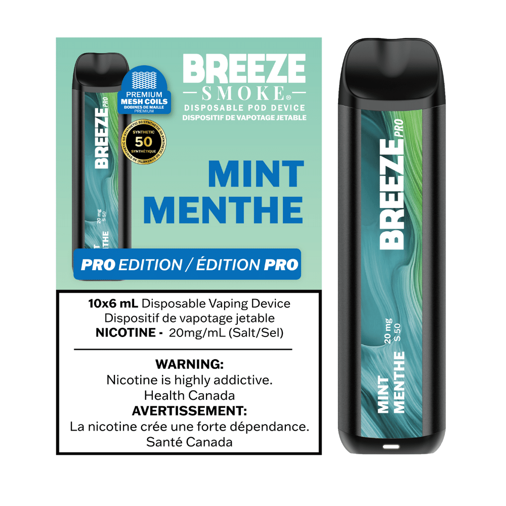 Breeze Pro S50 2000 Mint 20mg/ml (Provincial)
