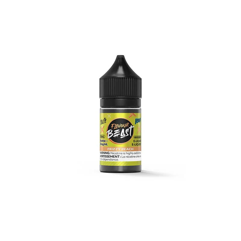 Flavour Beast e-liquid Frizzy Peach Iced 20mg/mL-30mL (Provincial)