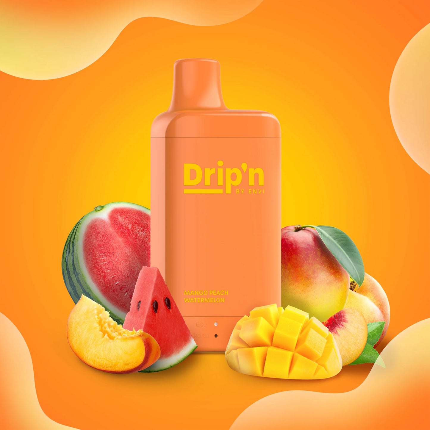 Drip’n by Envi 16k Mango Peach Watermelon 20mg/ml disposable (Provincial)
