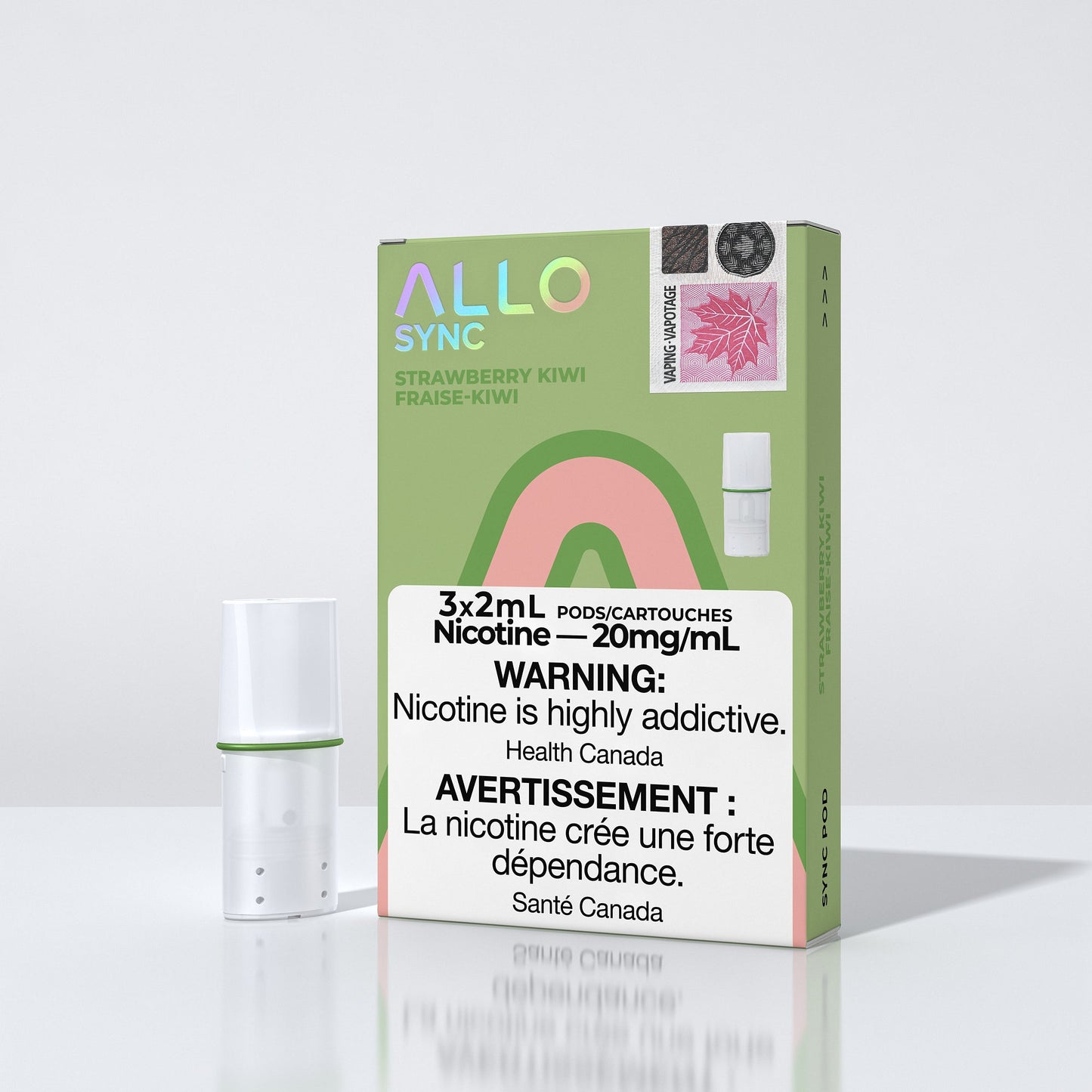 Allo sync pods Strawberry Kiwi 20mg/mL