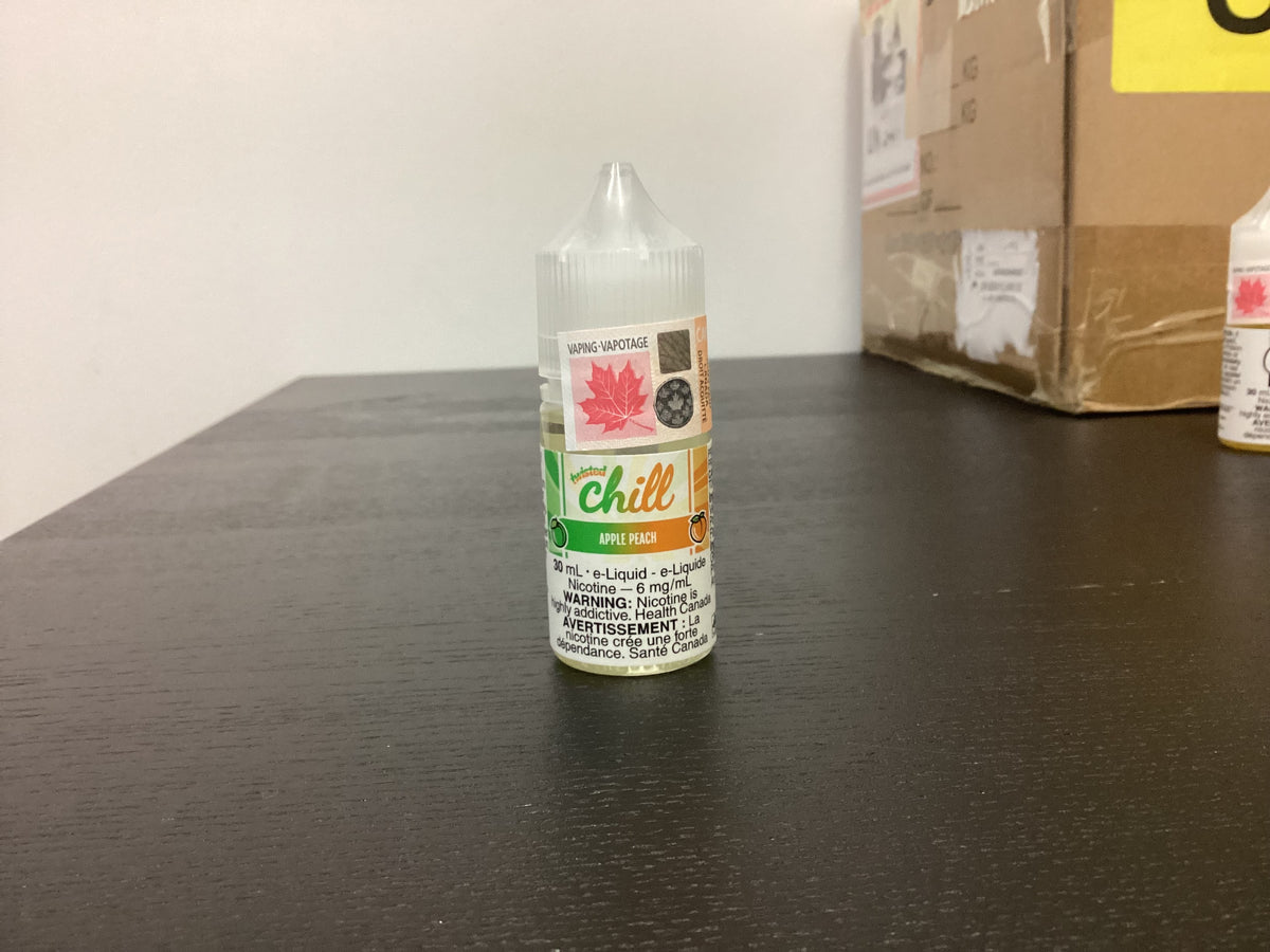 Chill Twisted E-Liquid Apple Peach 6mg- 30mL (Provincial)