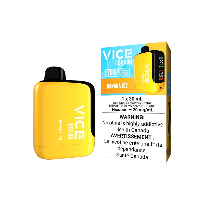 Vice Box 2 70k Banana Ice 20mg/mL disposable(Provincial)