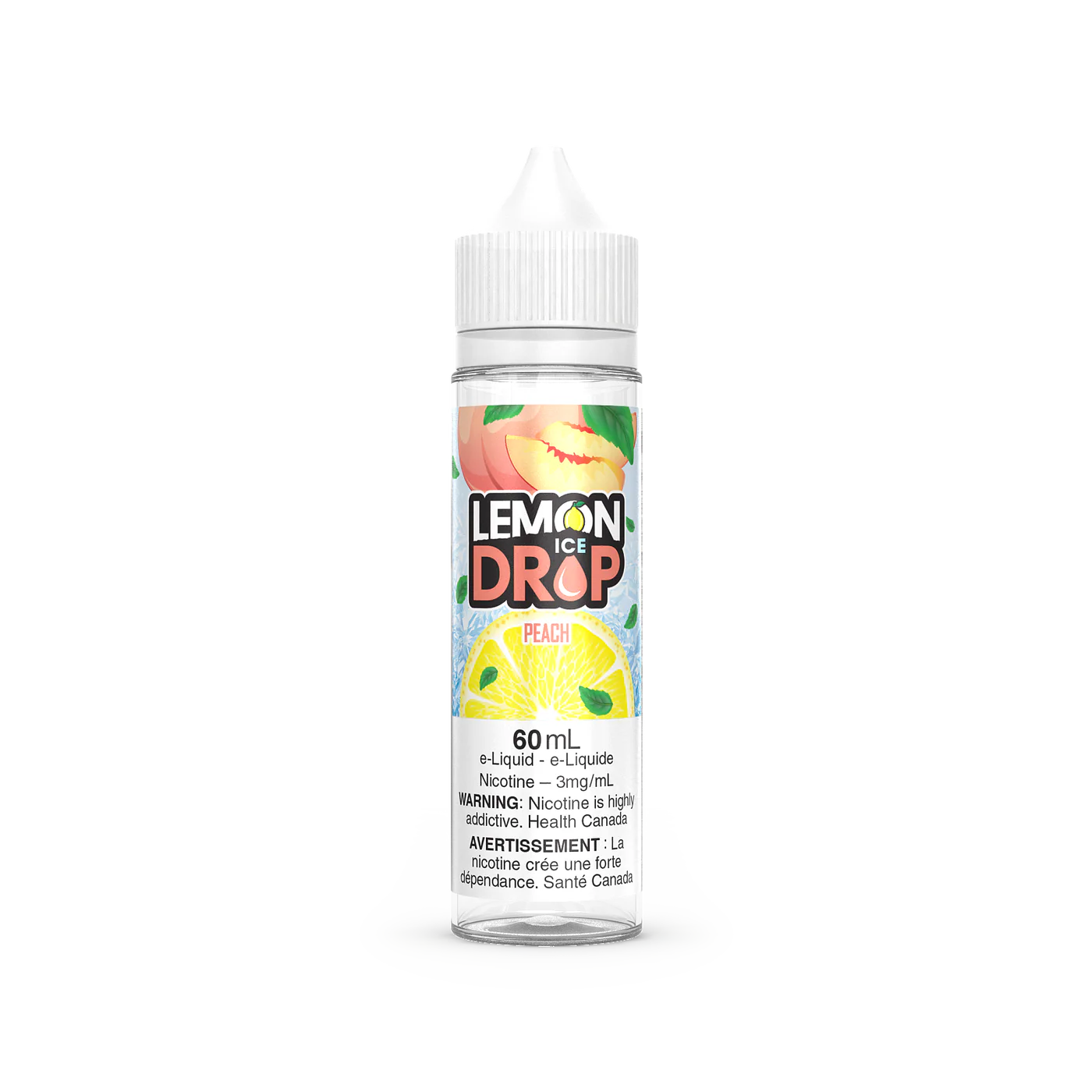 Lemon drop e-liquid Peach 6mg/mL-60mL (Provincial)