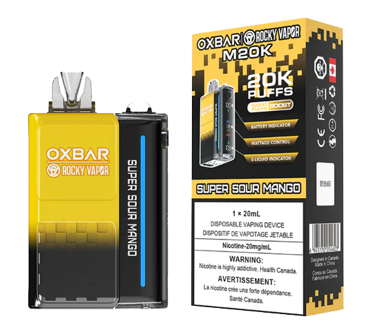 Oxbar M20k Super Sour Mango 20mg/mL disposable (Provincial)