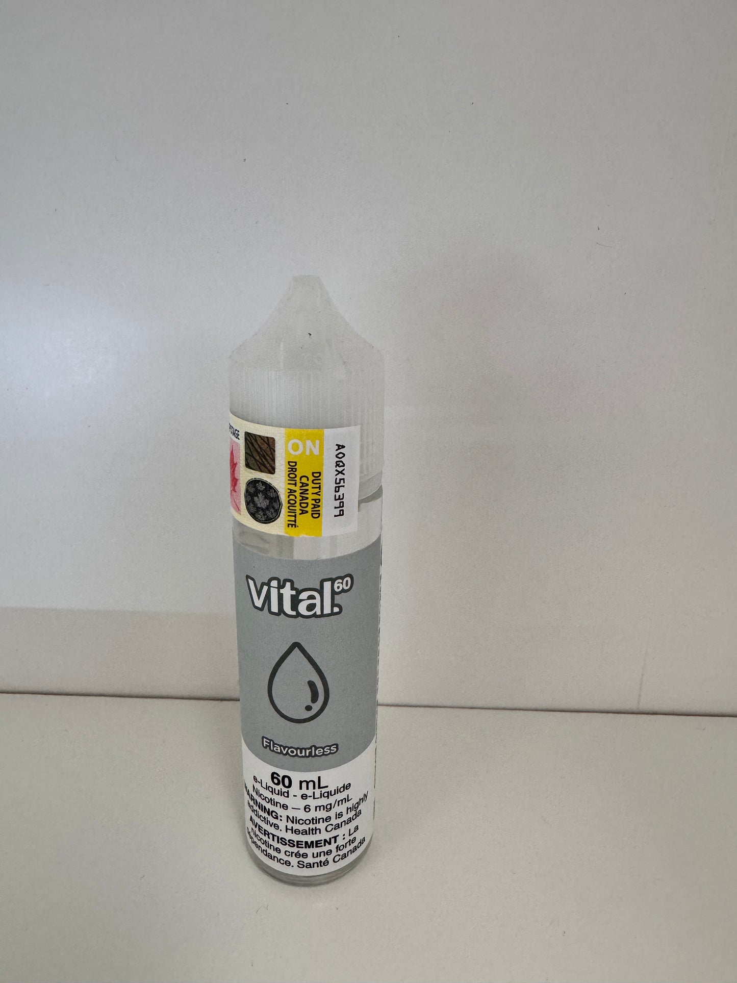 Vital 60 e-liquid Flavourless 6mg/mL-60mL (Provincial)