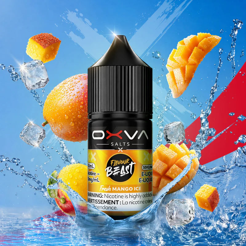 Flavour Beast X Oxva E-liquid Fresh Mango Ice 20mg/30mL (Provincial)