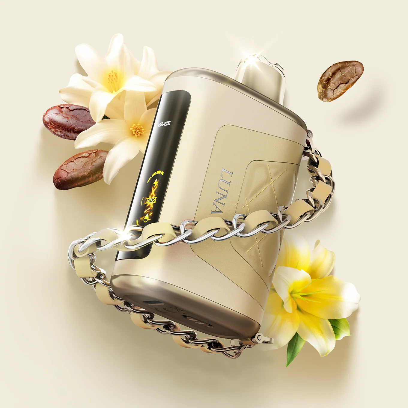 Kraze Luna 42K White Cocoa Swirl 20mg/mL Disposable (Provincial)