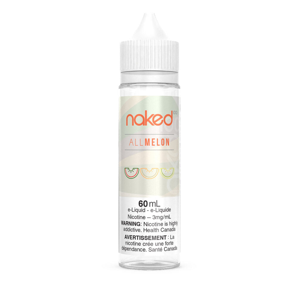 Naked 100 e-liquid All Melon 12mg/mL-60mL(Provincial)
