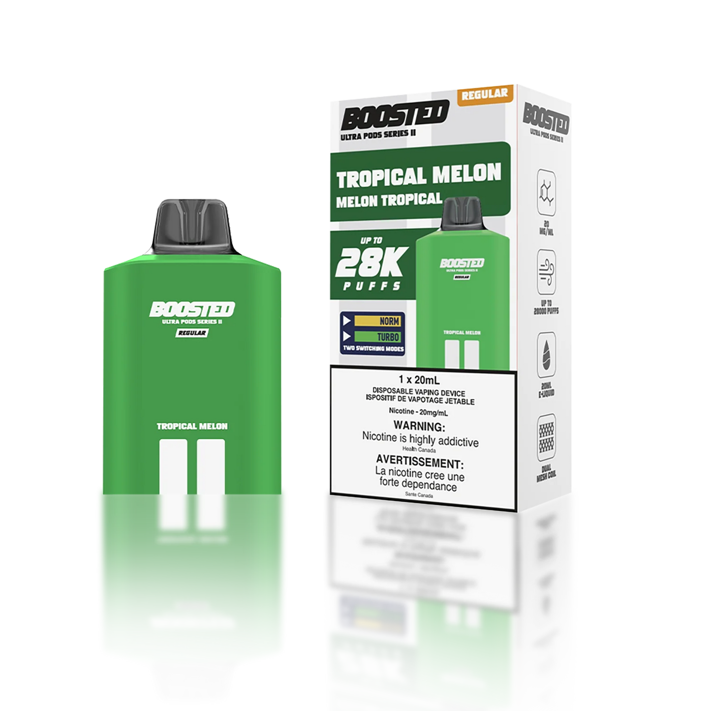 Boosted Ultra pod 28K series 2 Tropical Melon (Provincial)