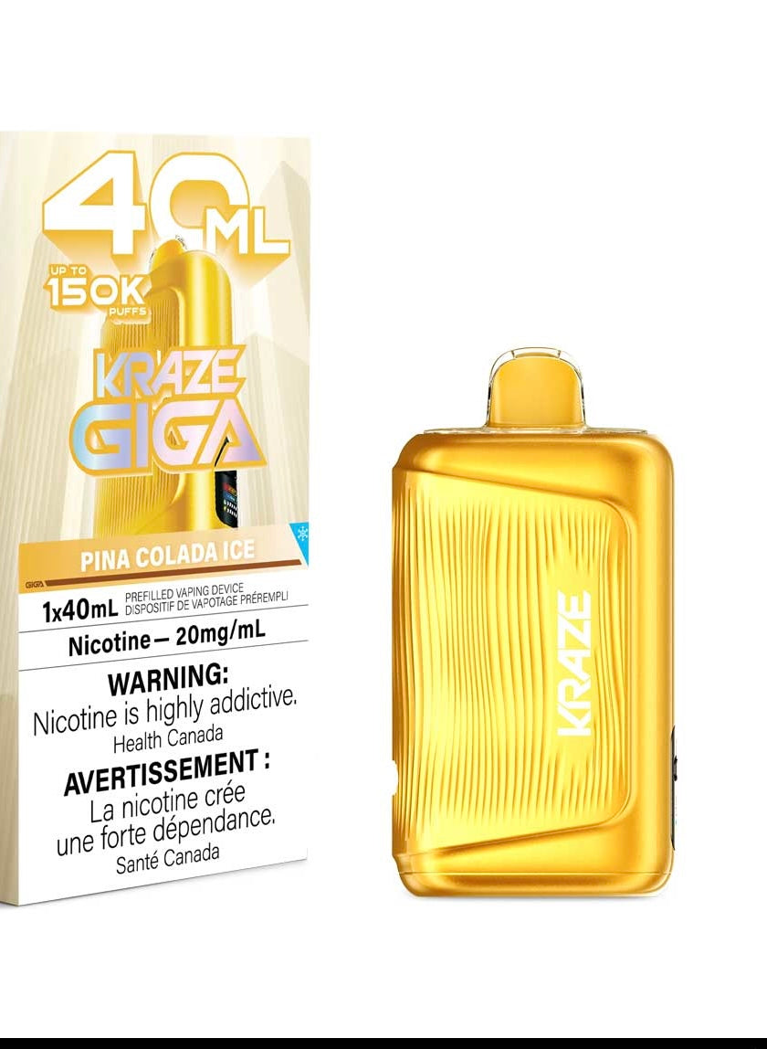 Kraze Giga 150k Pina Colada Ice 20mg/mL (Provincial)