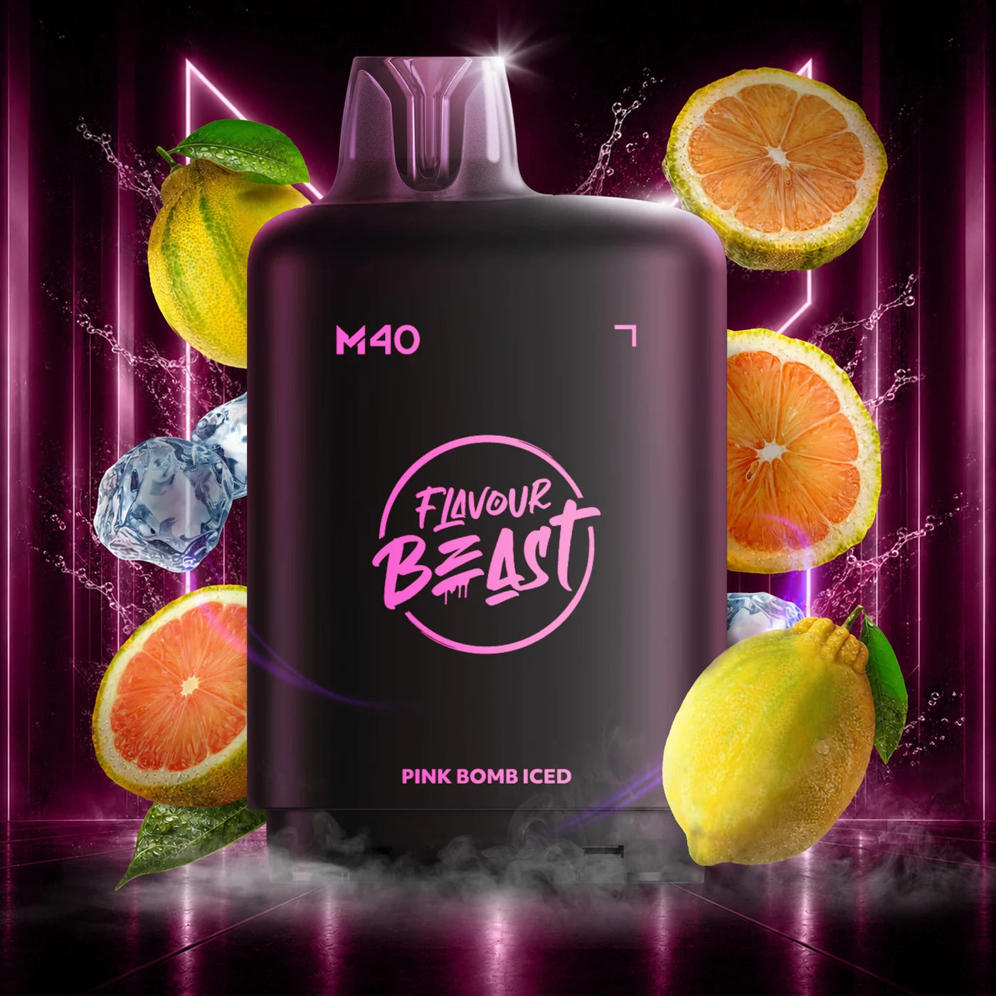 Flavour Beast Level X M Series pod 160k Pink Bomb Orange Iced 20mg/mL (Provincial)