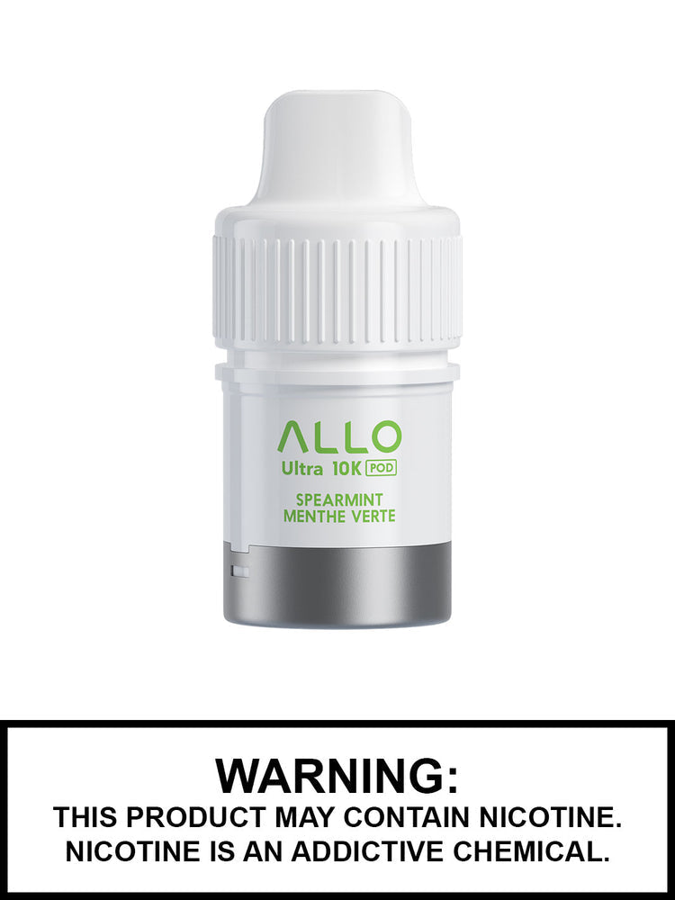 Allo Ultra 10k Spearmint pre-filled pod 20mg/ml (Provincial)