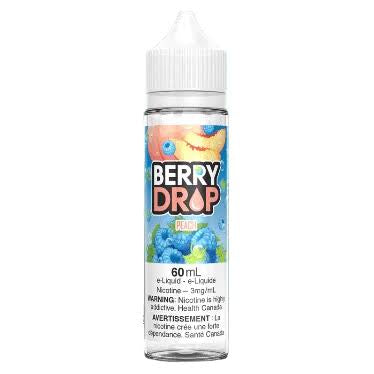Berry drop e-liquid Peach 0mg/mL-60mL (Provincial)