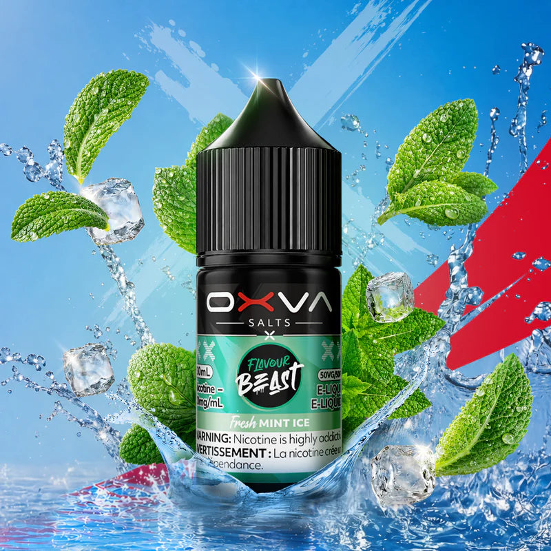 Flavour Beast X Oxva E-liquid Fresh Mint Ice 20mg/30mL (Provincial)