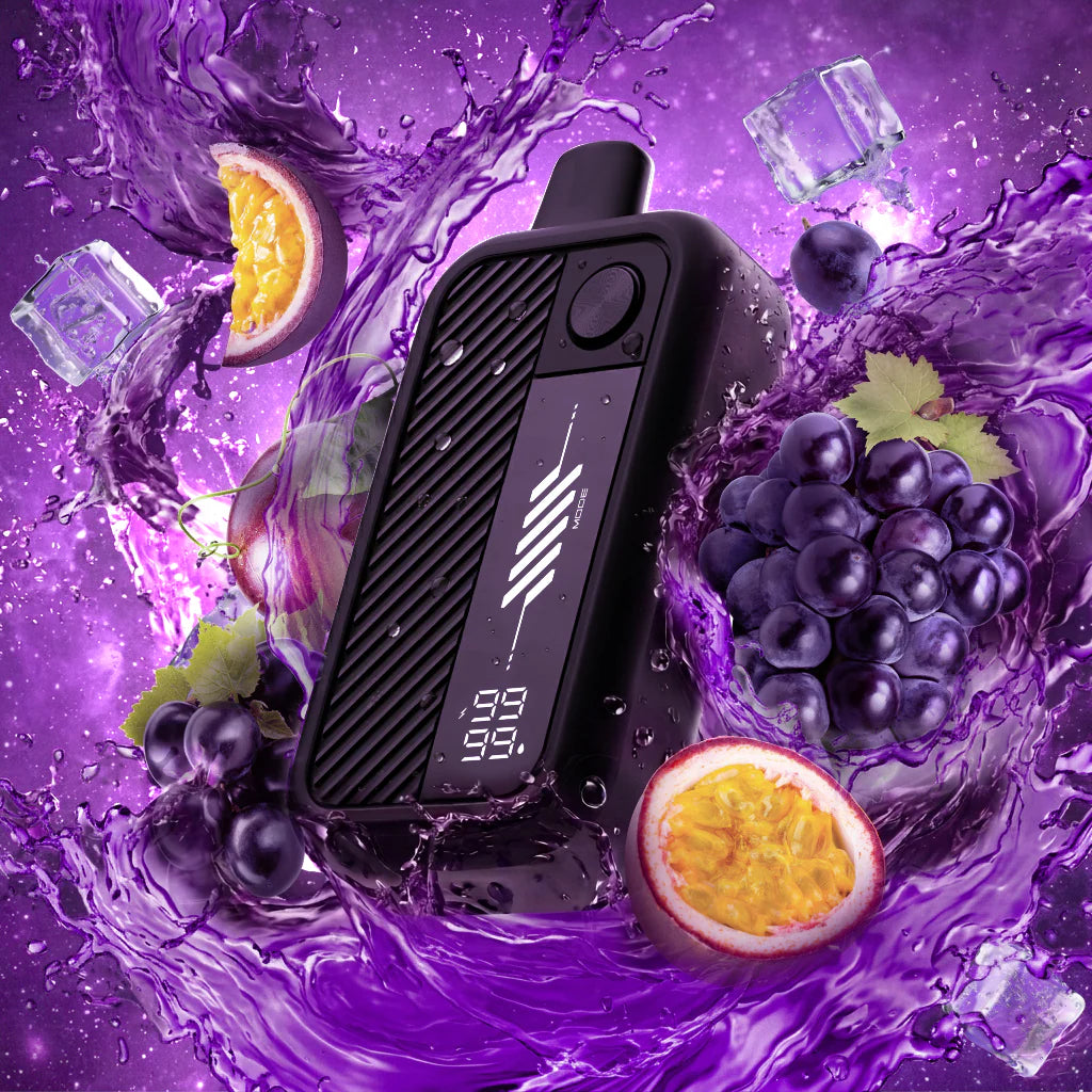 Flavour Beast Mode Max 3 60k Groovy Grape Passionfruit Iced 20 mg/mL disposable (Provincial)