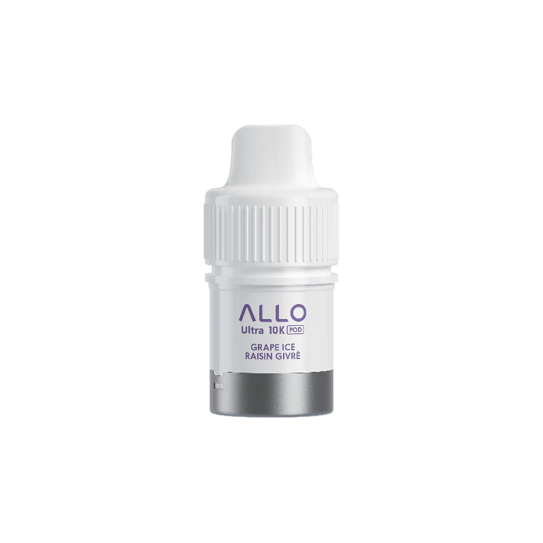 Allo Ultra 10k Grape Ice pre-filled pod 20mg/ml (Provincial)