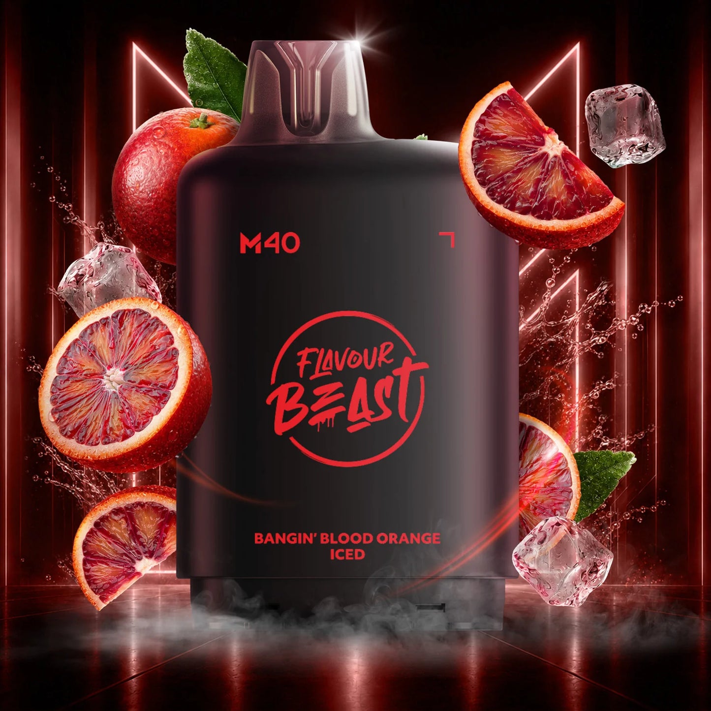 Flavour Beast Level X M Series pod 160k Bangin Blood Orange Iced 20mg/mL (Provincial)