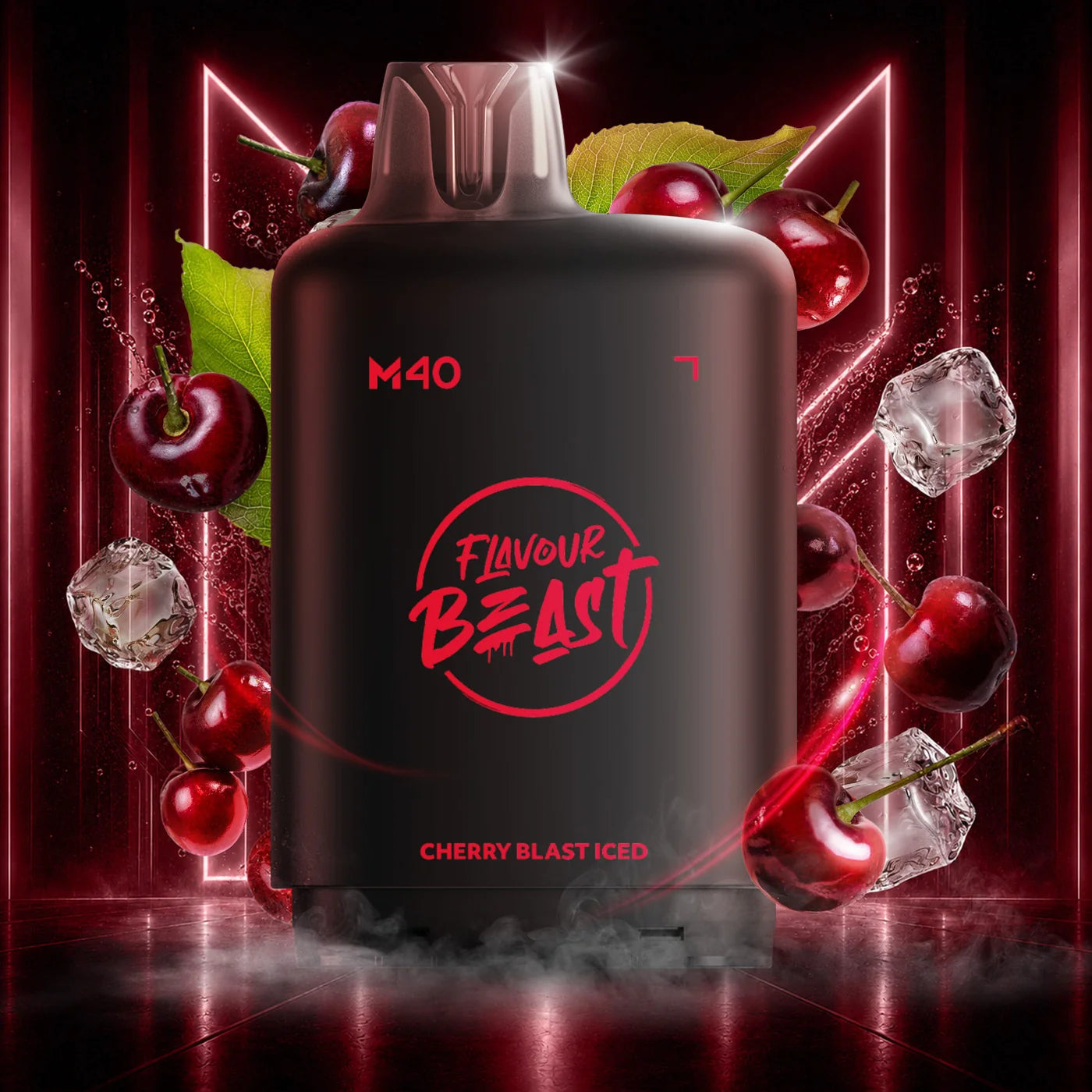 Flavour Beast Level X M Series pod 160k Cherry Blast Iced 20mg/mL (Provincial)