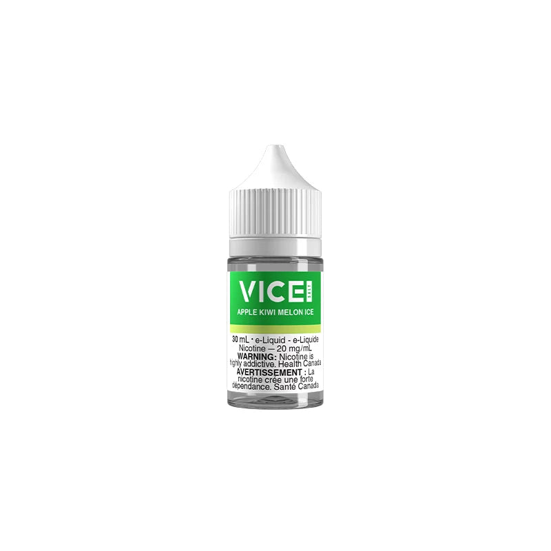 Vice salt e-liquid Apple Kiwi Melon Ice 12mg/mL-30mL ( provincial)