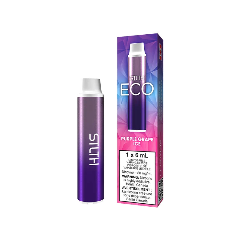 Stlth Eco Purple Grape Ice 20mg/mL disposable (provincial)