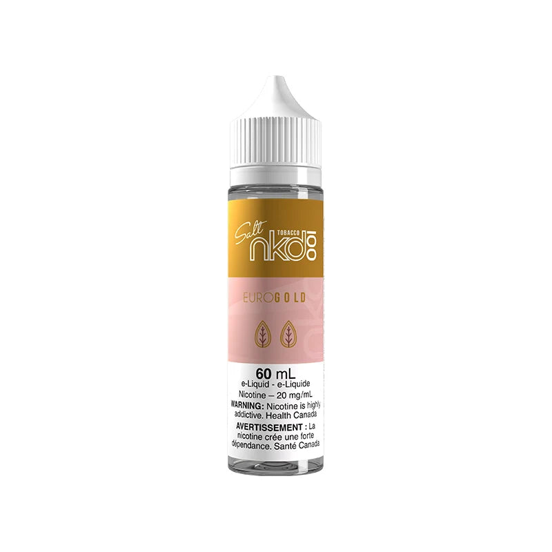 Naked 100 e-liquid Euro Gold 20mg/mL-60mL (provincial)
