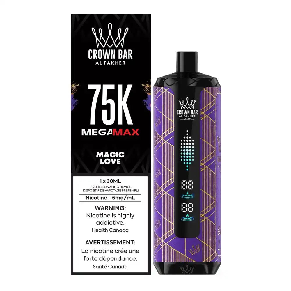 Crown Bar AL Fakher MegaMax 75k Magic Love 6mg/ml (Provincial)