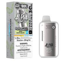 Flavour Beast Alpha Lighter 80k Wild White Grape Iced 20mg/30mL disposable (Provincial)