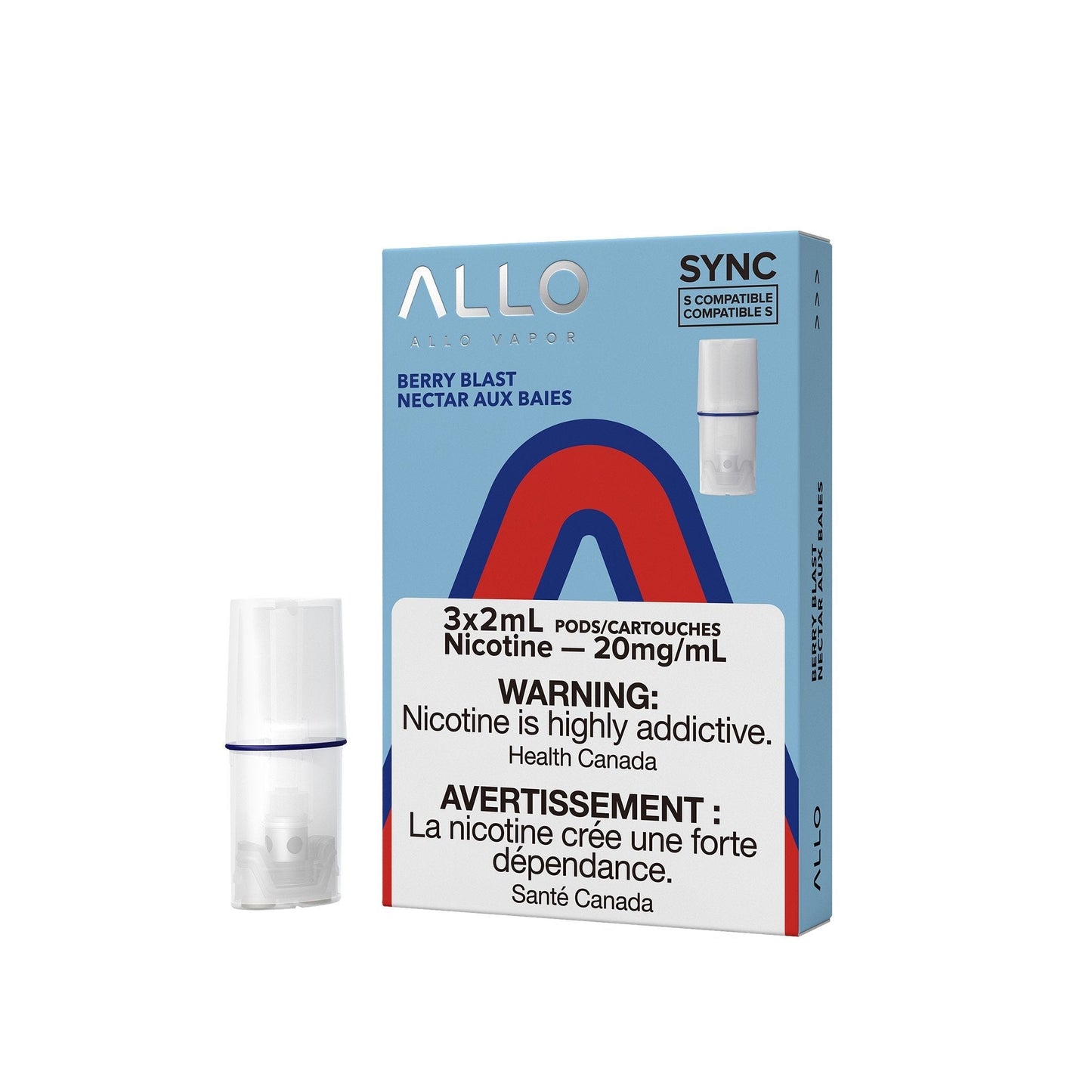 Allo sync HIT pods Berry Blast 20mg/mL