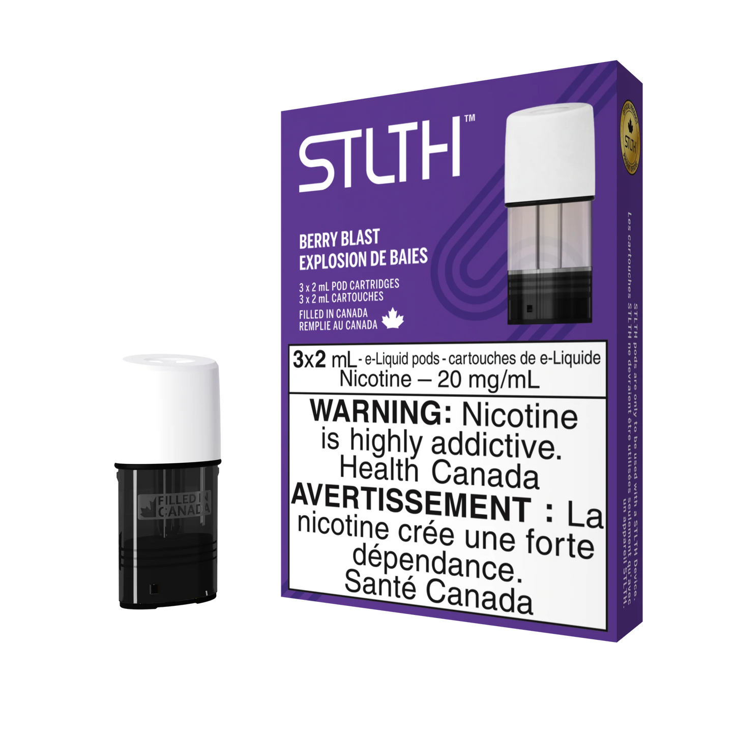 Stlth pods Berry Blast 20mg/mL (provincial)