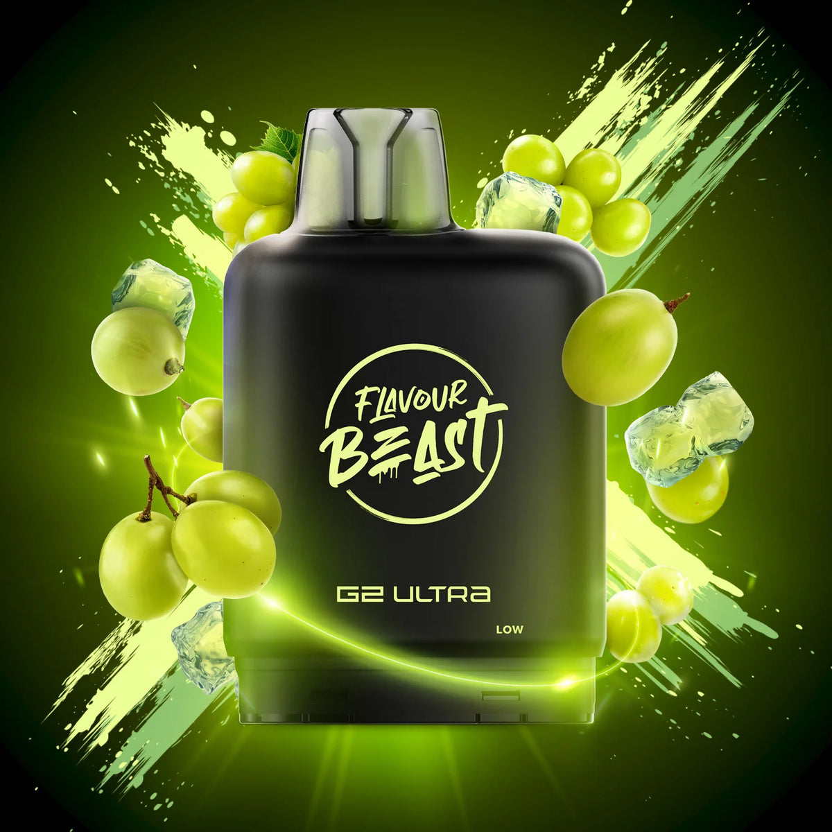 Flavour Beast Level X G2 Ultra Pod 50K Wild White Grape Iced 10mg/mL (Provincial)