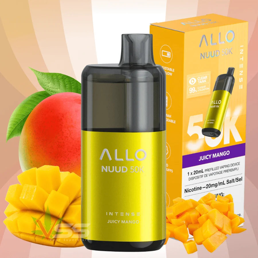 Allo Nuud 50K Juicy Mango 20mg/ml disposable (Provincial)