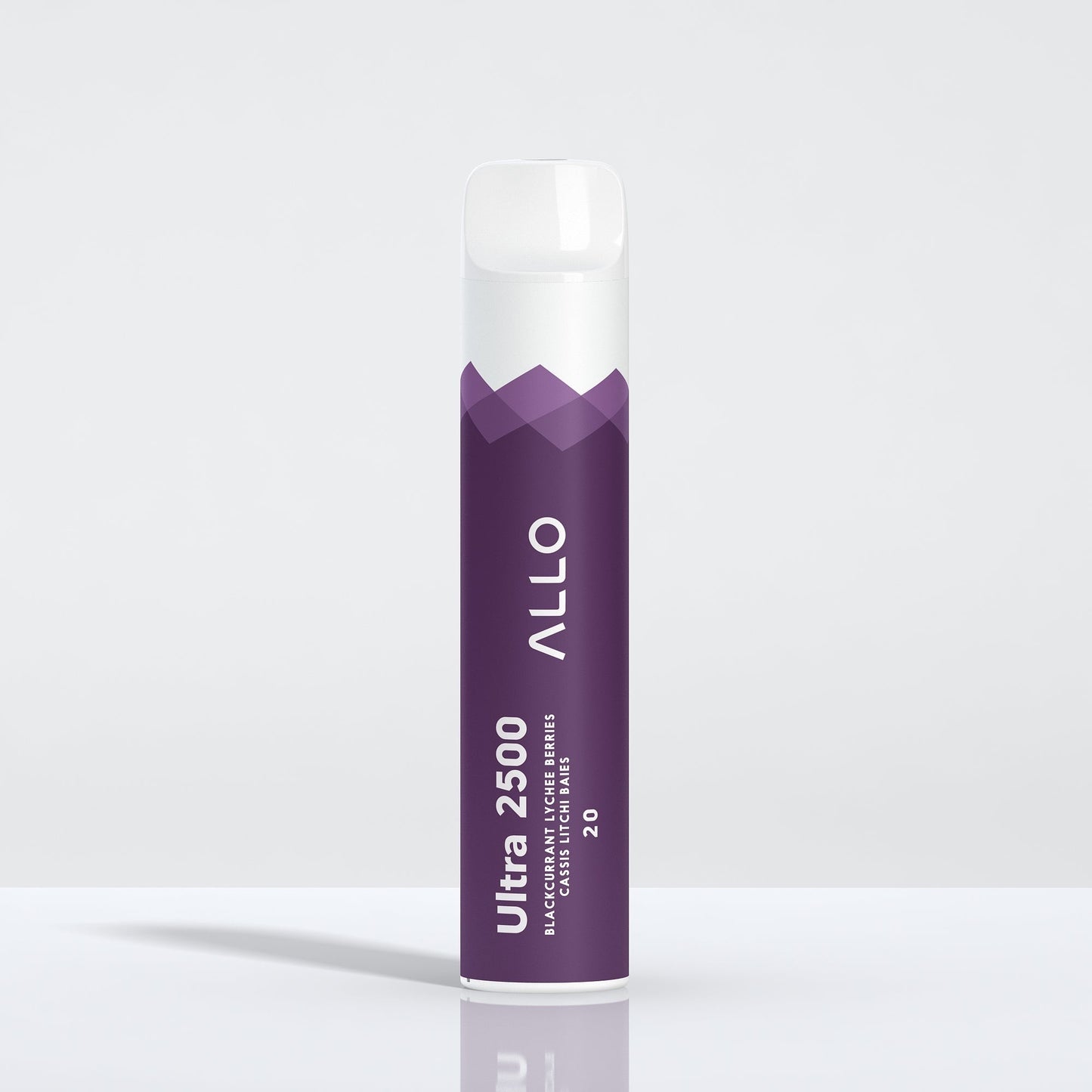 Allo ultra 2500 Blackcurrant Lychee Berries 20mg/mL disposable (Provincial)