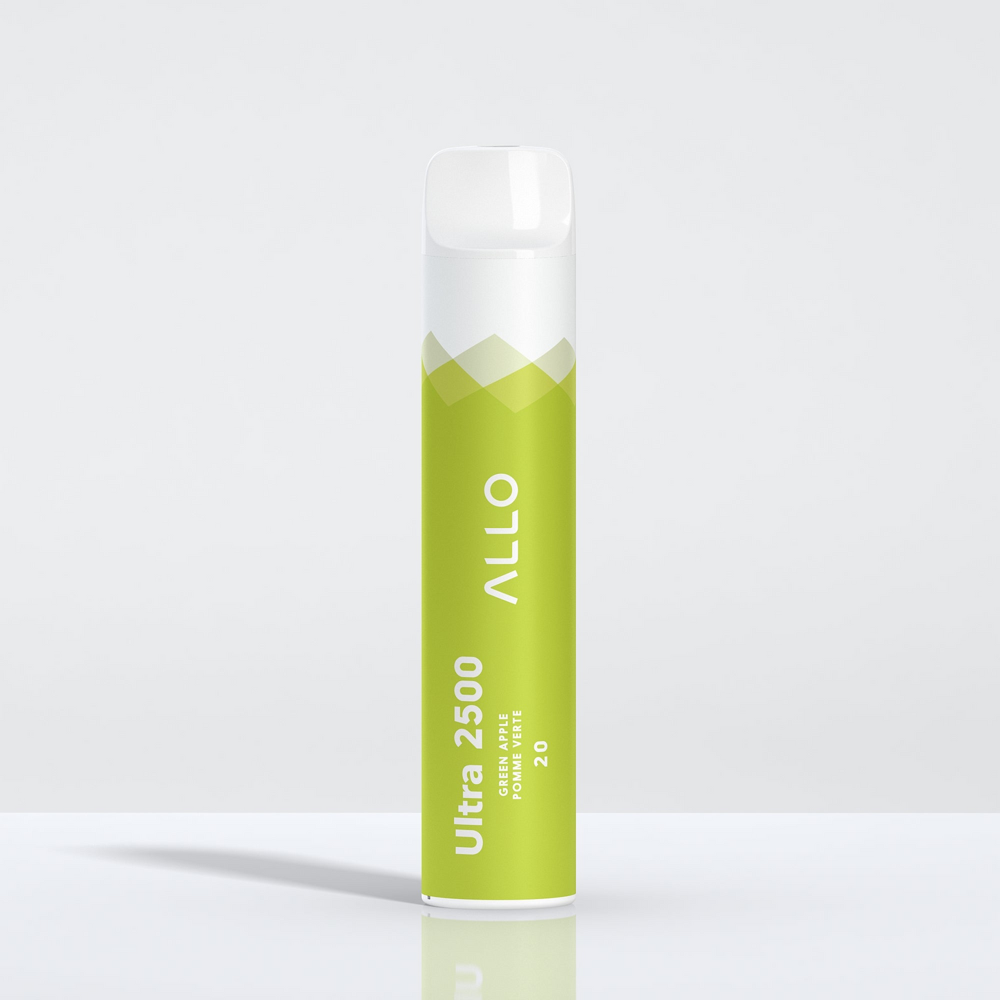 Allo ultra 2500 Green Apple 20mg/mL disposable (Provincial)
