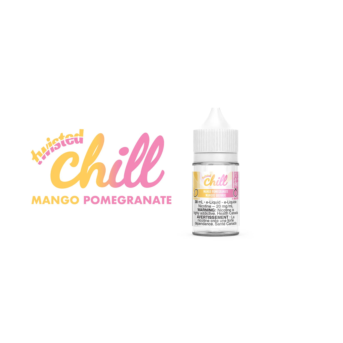 Chill Twisted E-Liquid Mango Pomegranate 6mg- 30mL (Provincial)