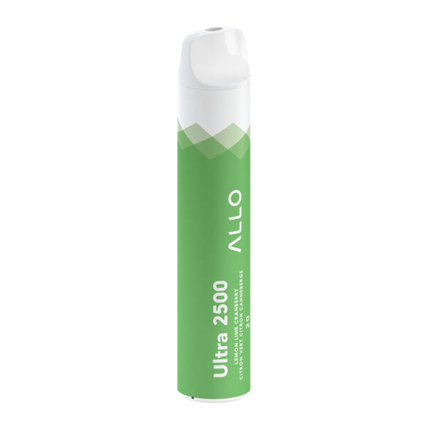 Allo ultra 2500 Lemon Lime Cranberry 10mg/mL disposable